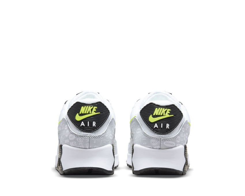 Nike Air Max 90 White / Volt - Black - Pure Platinum DB0625-100