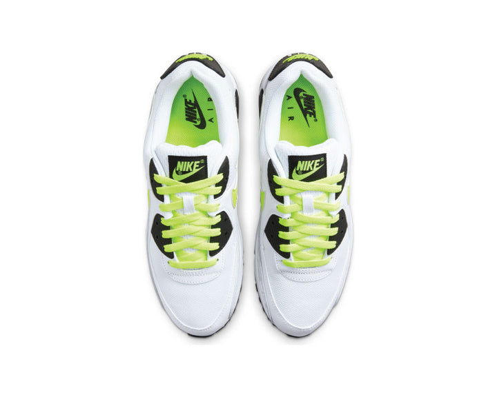 Nike Air Max 90 White / Volt - Black - Pure Platinum DB0625-100