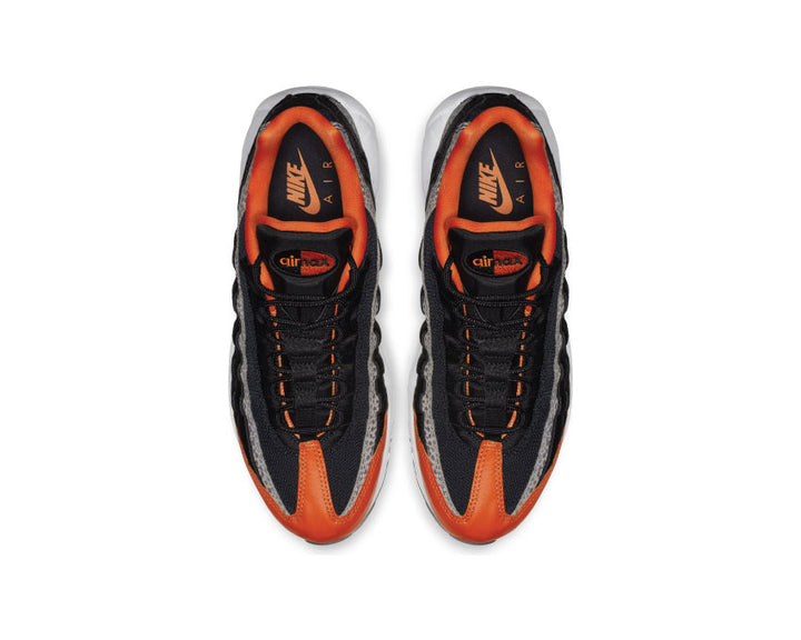 Nike Air Max 95 Black Black Granite Safety Orange AV7014-002