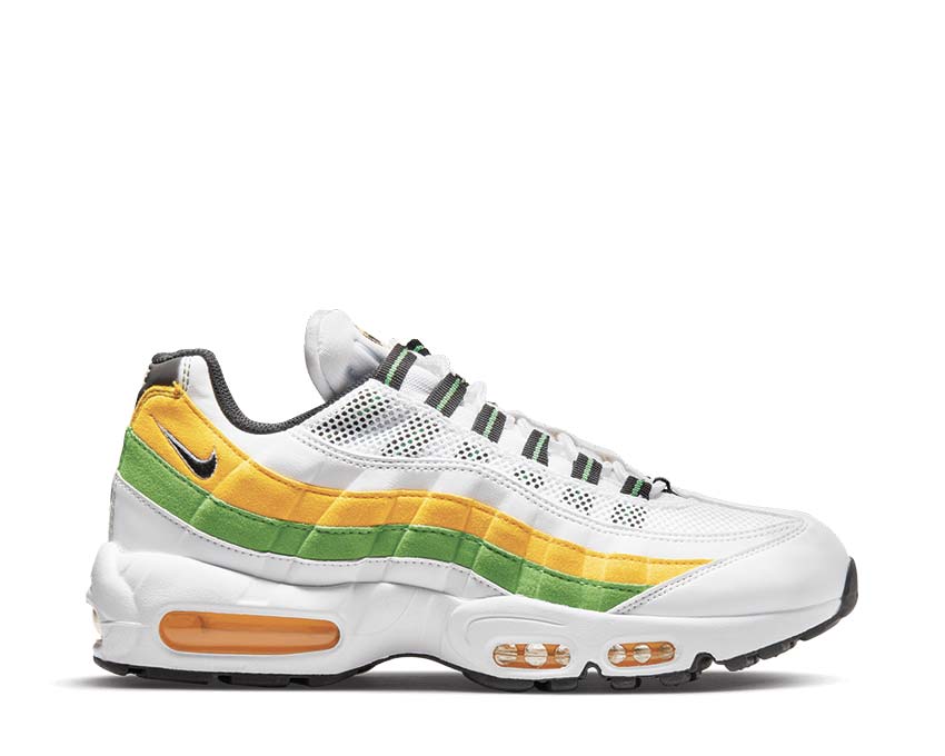 Nike Air Max 95 Essential White / Black - Green Apple - Tour Yellow DQ3429-100