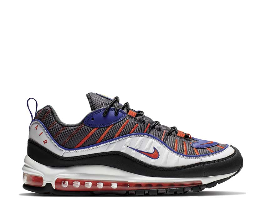 Nike Air Max 98 Gunsmoke Team Orange Laser Orange White 640744-012