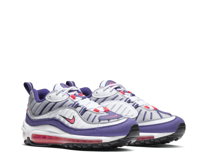 Air Max 98 White Racer Pink Reflect Silver Black AH6799 110
