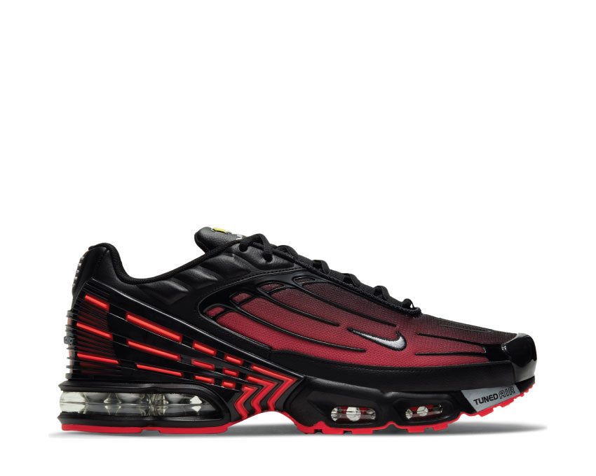 Nike Air Max Plus 3 Black / Wolf Grey - Radiant Red CT1693-002