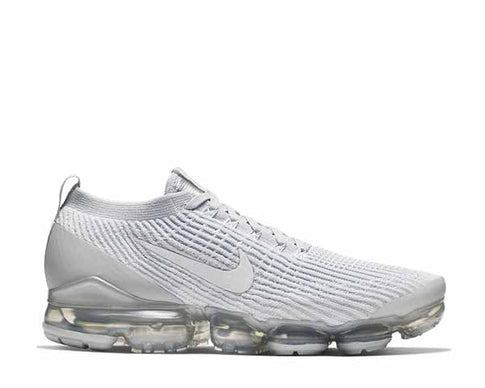 Nike Air Vapormax Flyknit 3 Platinum — Unisex-Sneaker Coloris Platin
