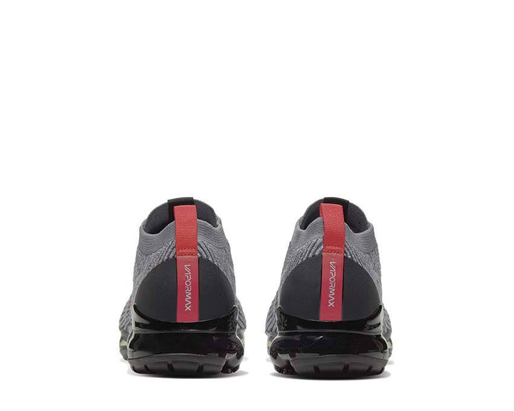 Nike Air Vapormax Flyknit 3 Particle Grey / University Red - Black AJ6900-012