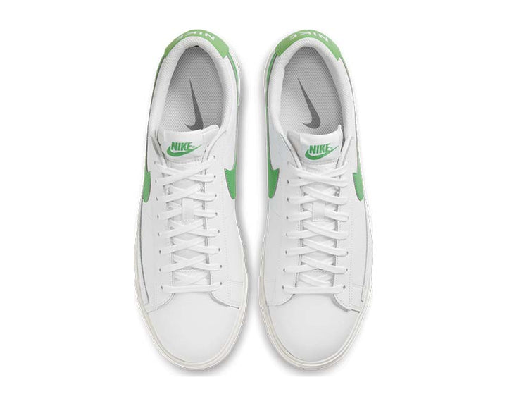 Nike Blazer Low Leather White / Green Spark - Sail CI6377-105