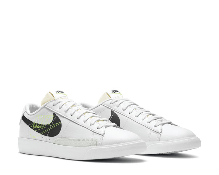 Nike Blazer Low White / Black - Volt - Summit White DA4652-100