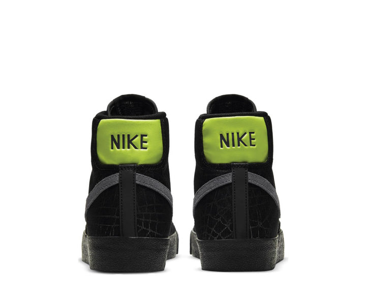 Nike Blazer Mid '77 Black / Smoke Grey - Limelight DC1929-001