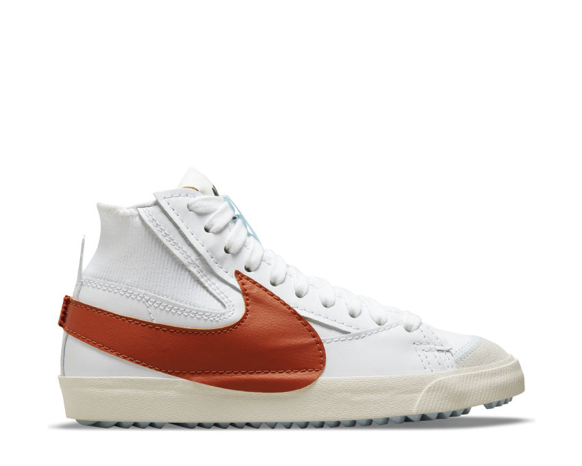 Nike Blazer Mid '77 Jumbo White Dark Russet — sneaker homme tige montante vintage