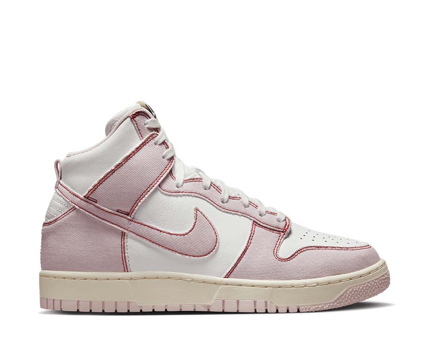 Nike Dunk HI 1985 Summit White / Barely Rose - University Red DQ8799-100