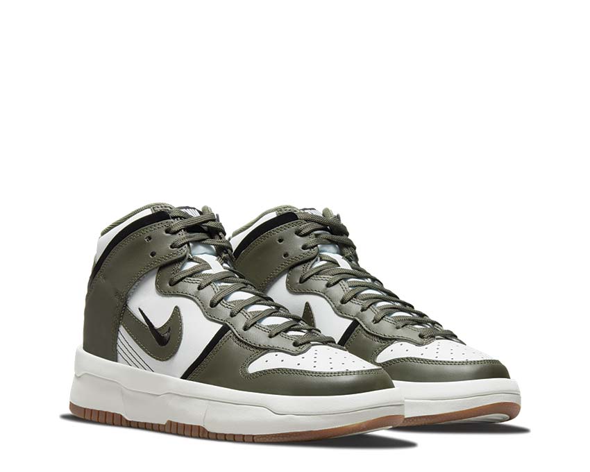 Nike Dunk Hi Rebel Summit White / Cargo Khaki - Black DH3718-103