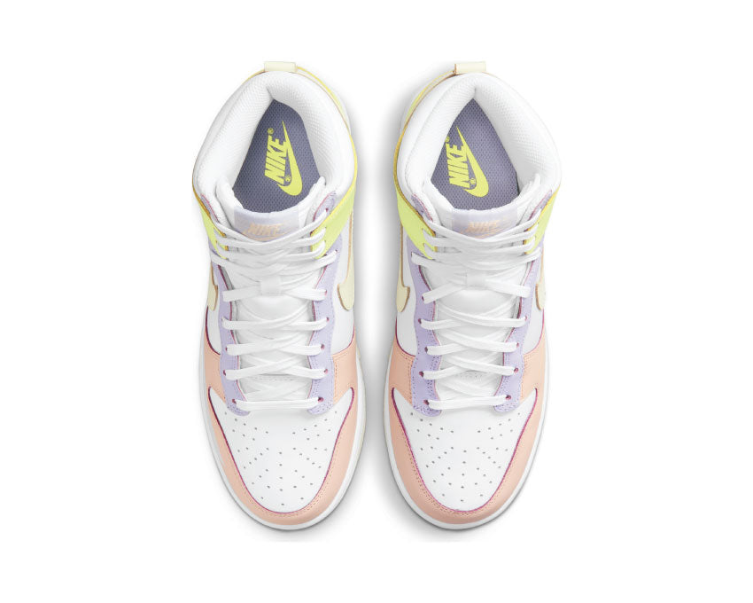 Nike Dunk High White / Cashmere - LT Lemon Twist DD1869-108