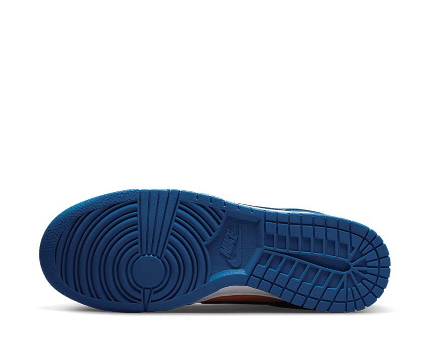 Nike Dunk Low Retro UCLA Blue Jay University Gold — top view
