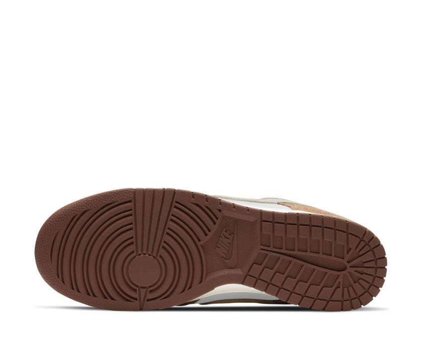 Nike Dunk Low Retro Premium Curry Sail — vista delantera colorway otoñal