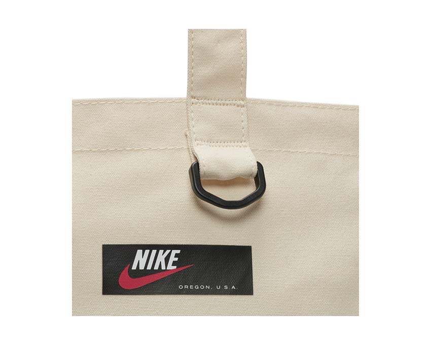 Nike Heritage Tote Bag Natural / Safety Orange BA6447-120