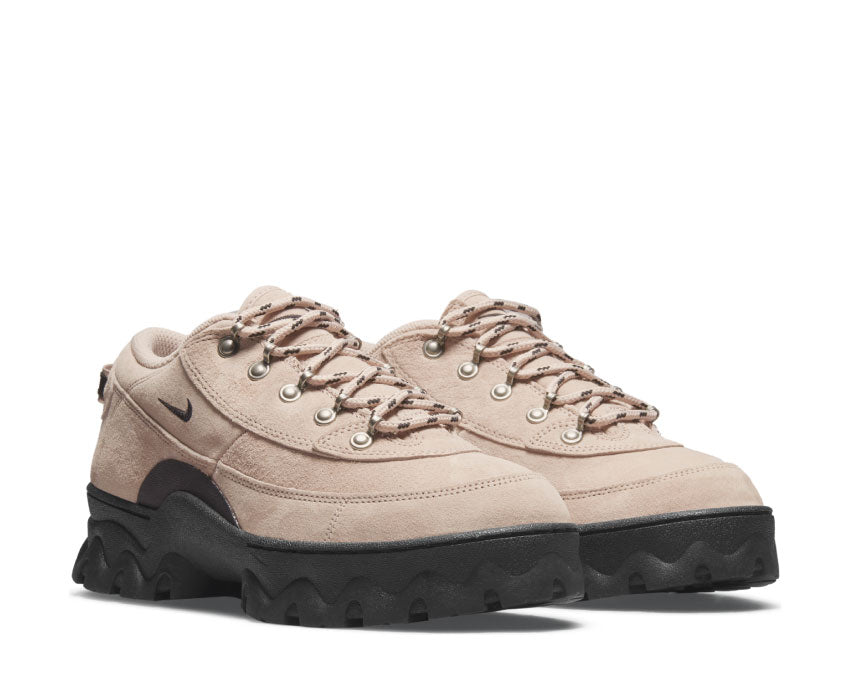 Nike Lahar Low Fossil Stone vista lateral — parte superior sintética stone