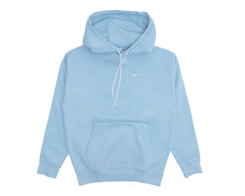 Nike M NRG Soloswoosh Hoodie Fleece Psychic Blue / White CV0552-436