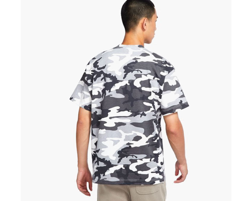 Nike NRG Solo Swoosh Tee Camo Rückansicht — Baumwoll-Jersey Camo