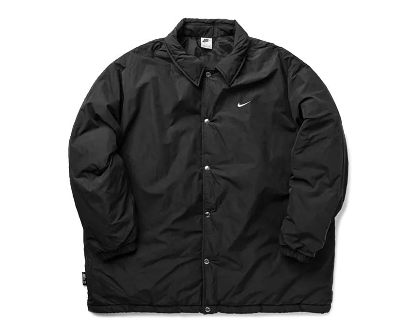 Nike NSW Circa Filled Jacket Black Ice Silver — unisex quilted jacket NSW