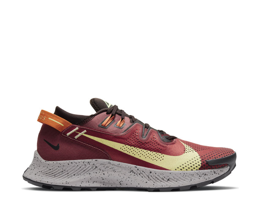 Nike Pegasus Trail 2 Claystone Red / Life Lime - Velvet Brown CK4305-600