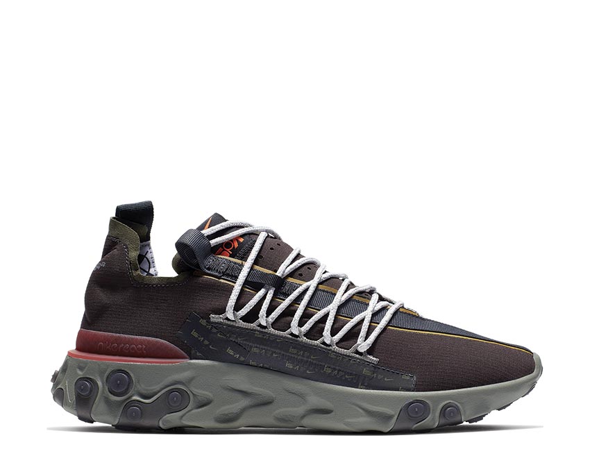 Nike React WR ISPA Velvet Brown Terra Orange Dark Stucco AR8555-200