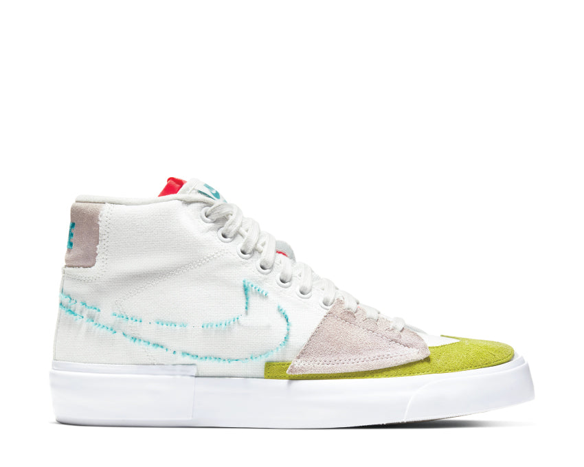 Nike SB Zoom Blazer Mid Edge Summit White / Oracle Aqua - Summit White CI3833-101