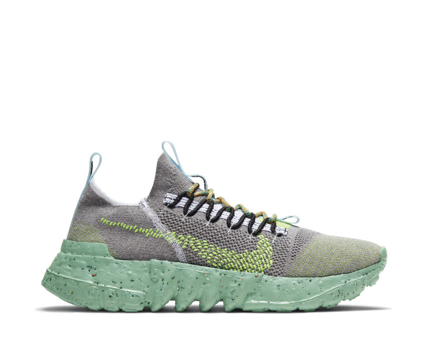 Nike Space Hippie 01 Wolf Grey / Volt - Black - White DJ3056-002