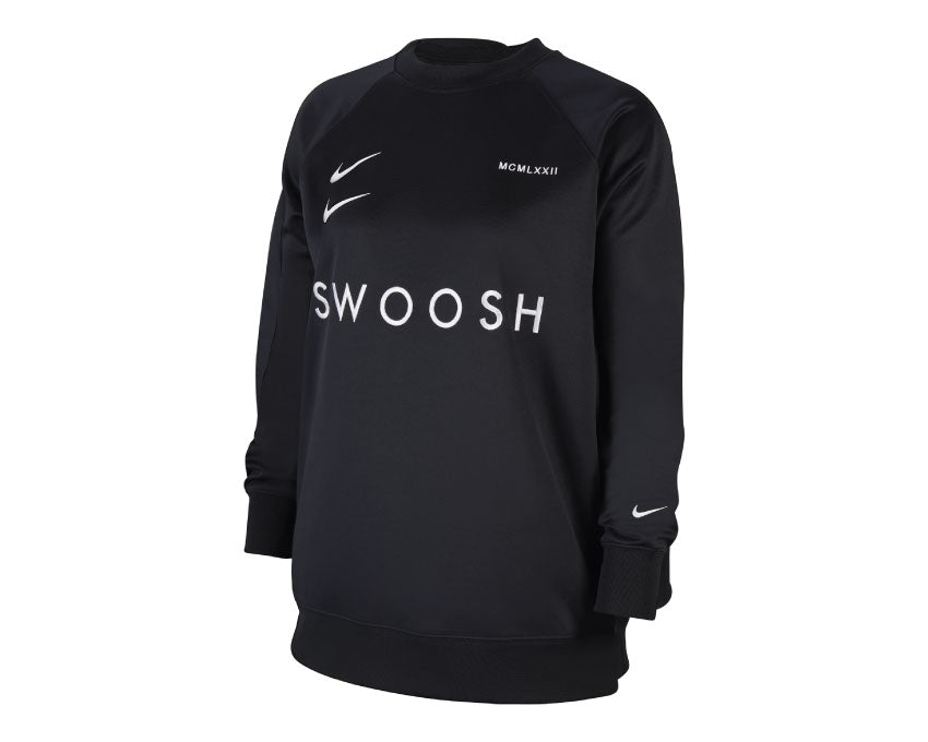 Nike Sportswear Swoosh Long Tee Black / White CJ4840-010