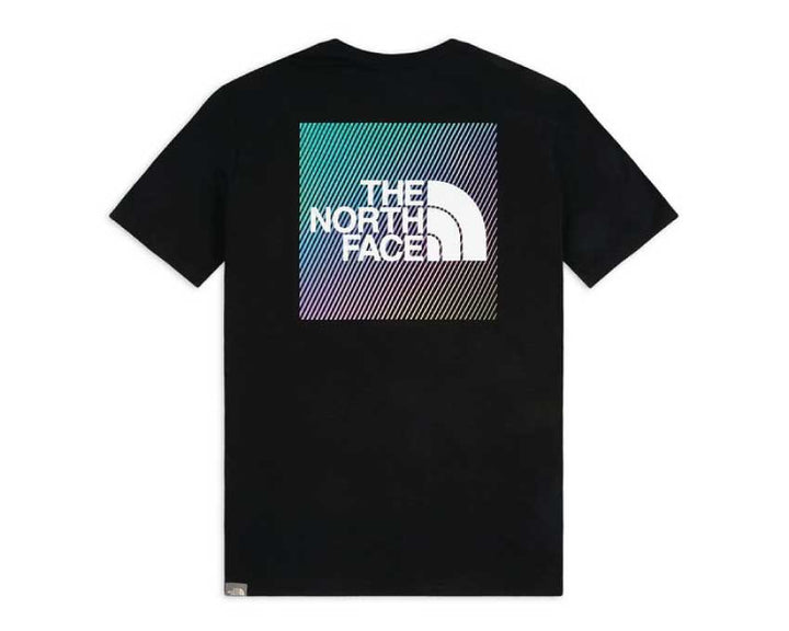 The North Face M SS RNBW T-Shirt Black / White NF0A4M6PKY41
